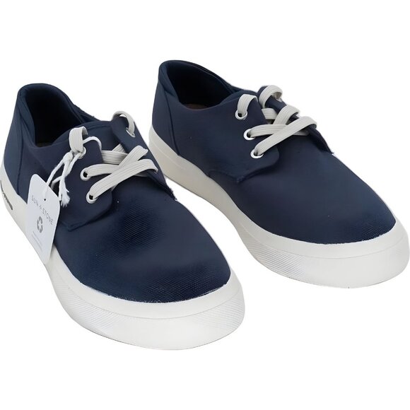 Sun + Stone Men's Kiva Navy Sneakers Size 8 - Fast Shipping! - Picture 1 of 6
